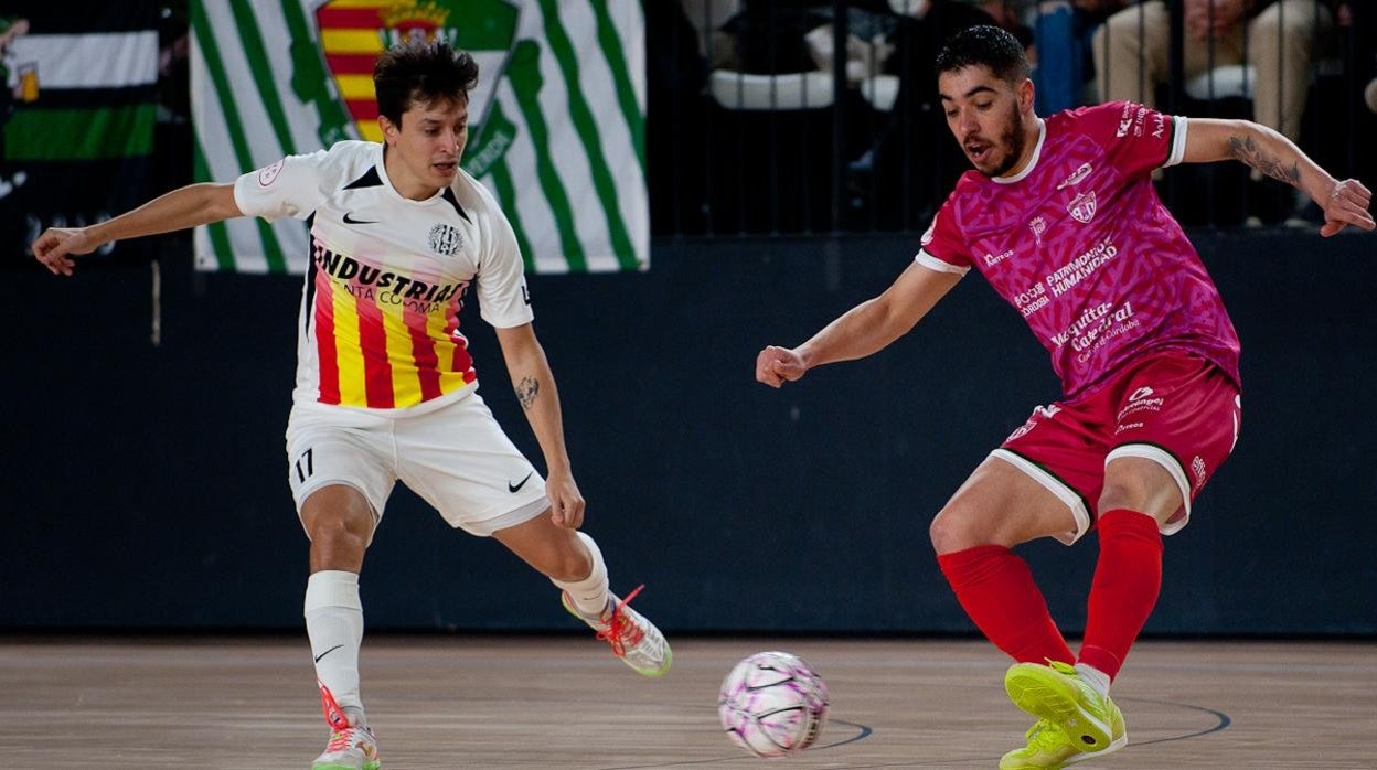 Lucas Perin, autor del gol del 0-1 del Córdoba Patrimonio al Industrias Santa Coloma