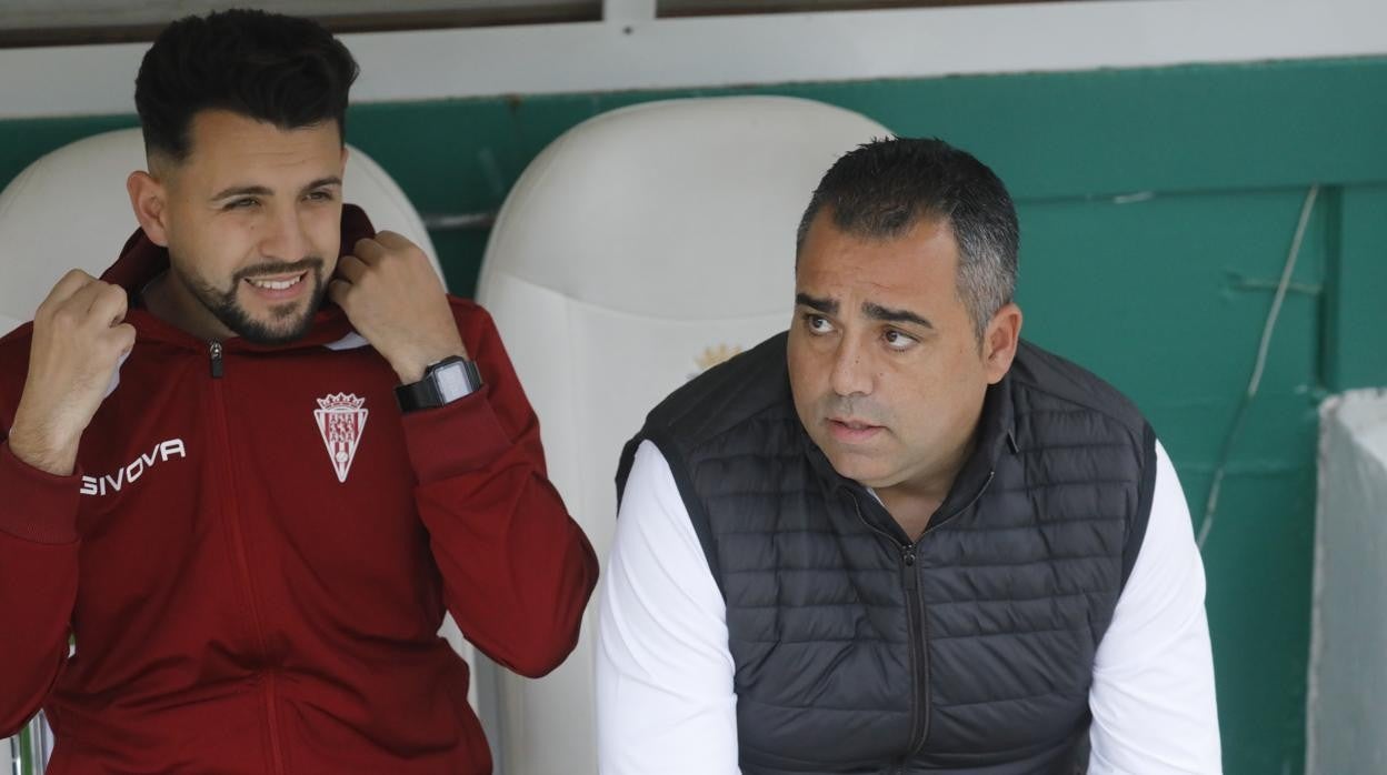 El entrenador del Córdoba, Germán Crespo