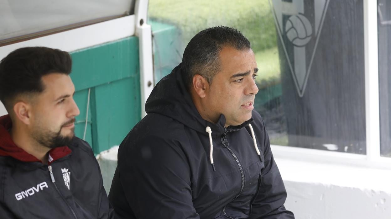 El entrenador del Córdoba CF, Germán Crespo