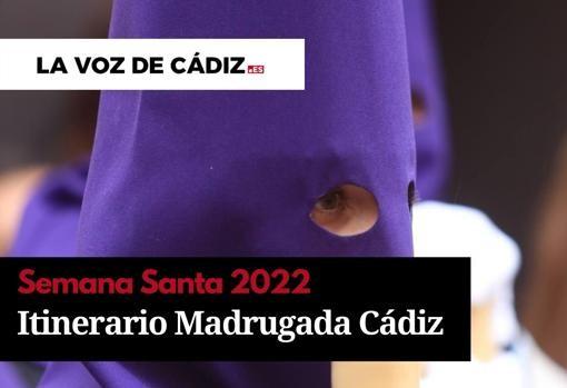 Madrugada Viernes Santo en Cádiz 2022