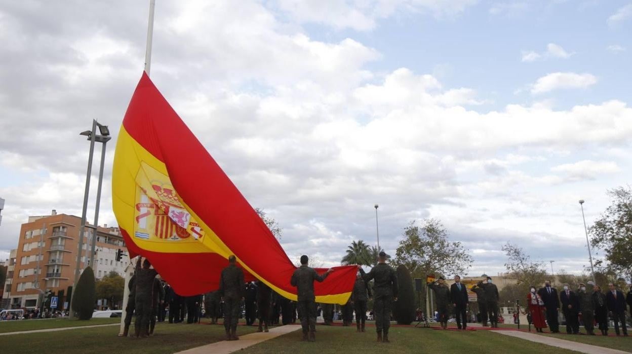 Este sábado tendrá lugar una jura de bandera de personal civil