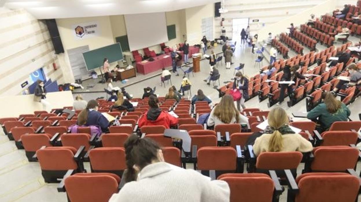 Aula del campus de Rabanales