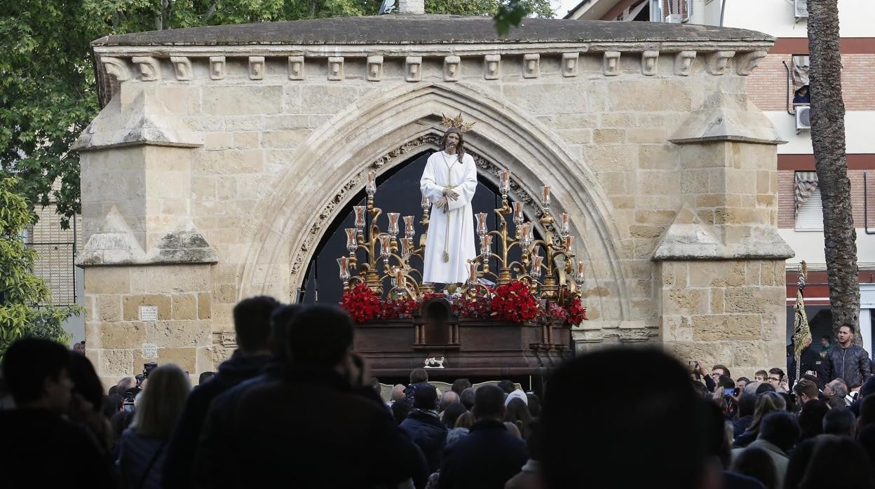 Nuestro Padre Jesús de la Bondad, en su salida de 2019