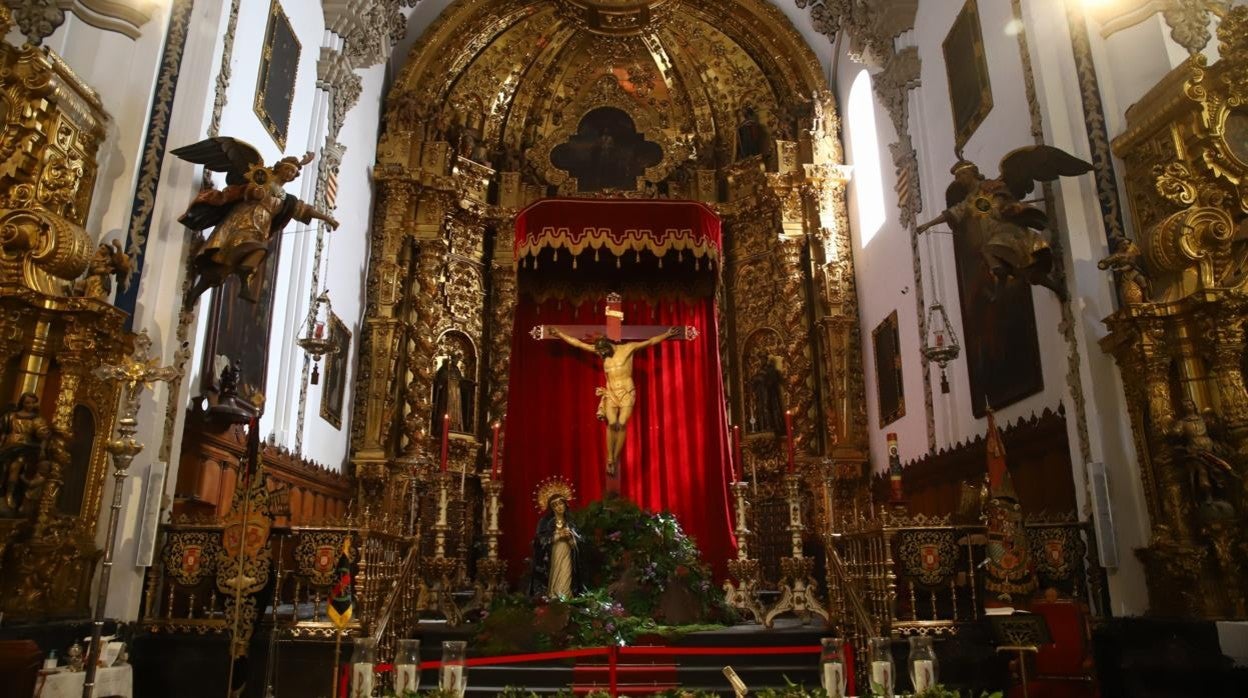 El Señor de la Caridad, en su veneración de este Domingo de Pasión