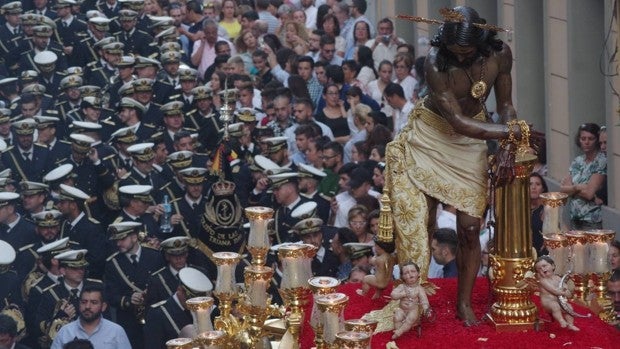 Retransmisión en directo de las procesiones del Lunes Santo en Málaga