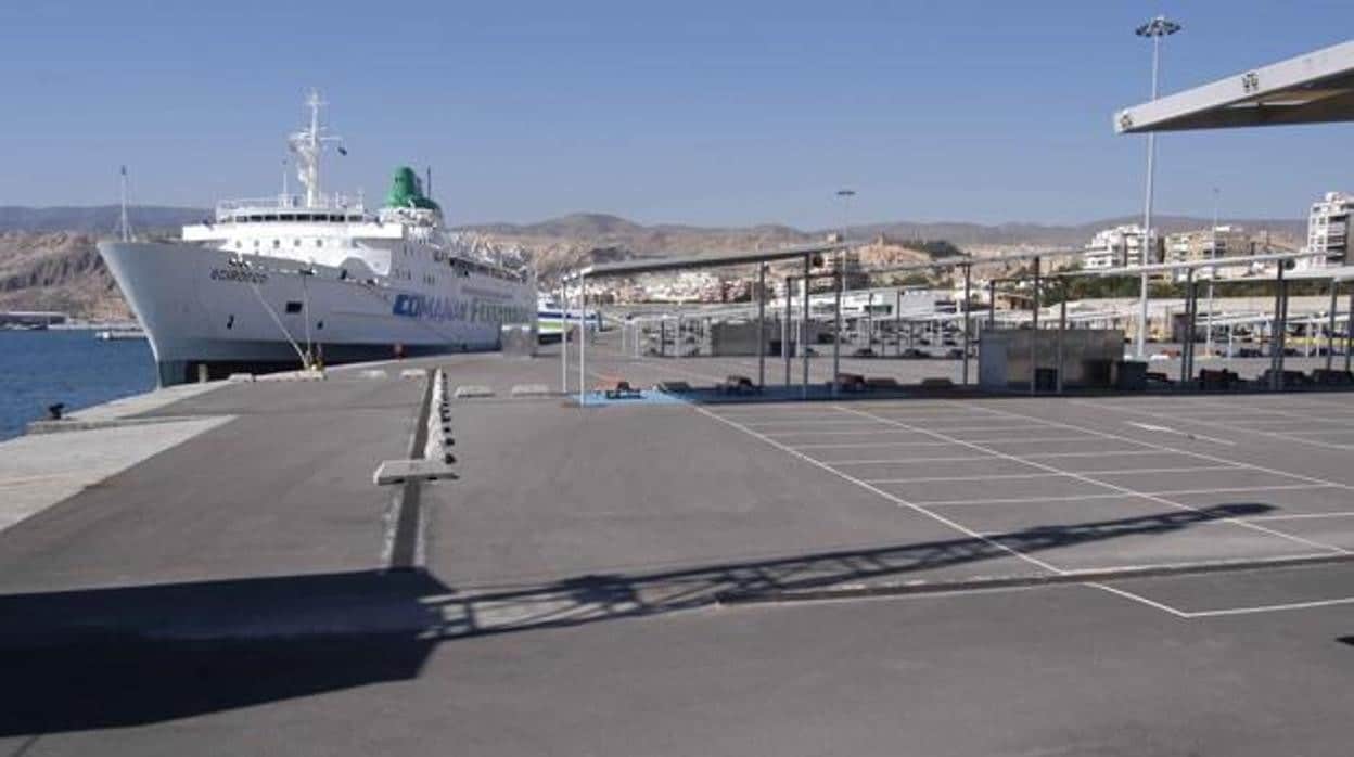 Imagen de archivo tomada en el puerto de Almería