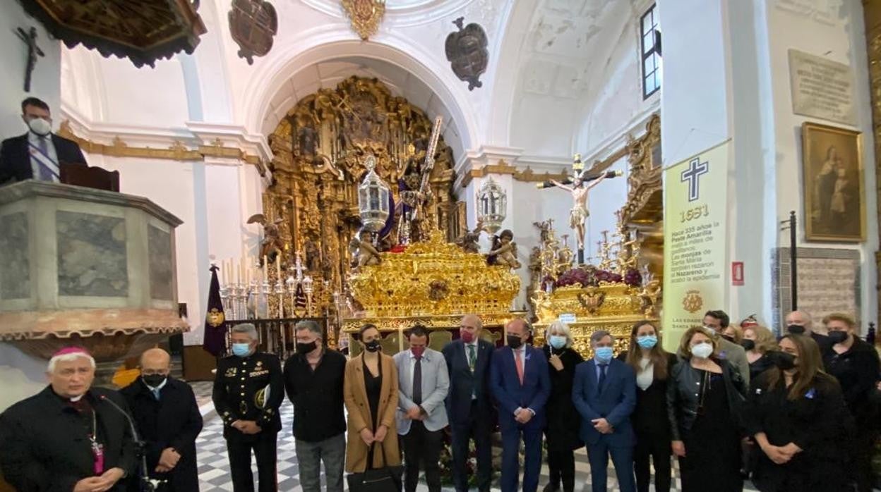 Acto en Santa María con Jesús Nazareno