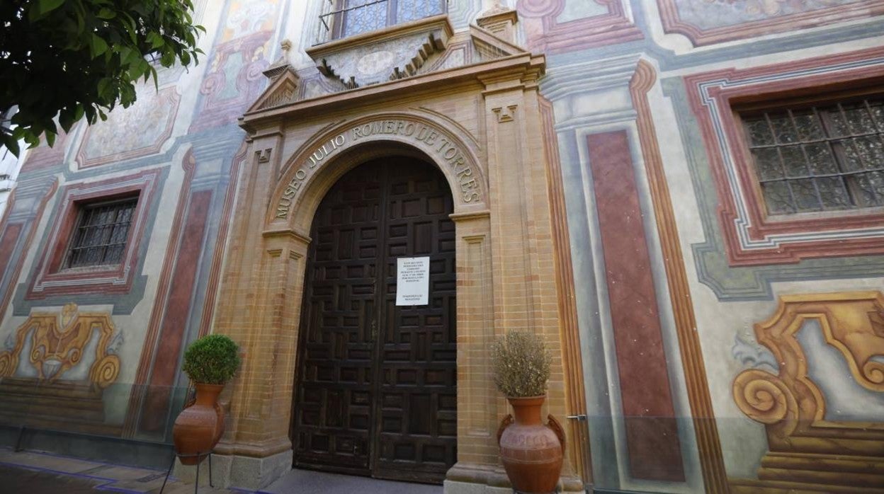 Imagen del Museo Julio Romero de Torres cerrado esta Semana Santa