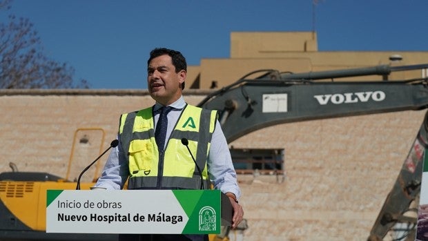 Arrancan las obras del tercer hospital de Málaga, el «buque insignia» de la sanidad pública andaluza