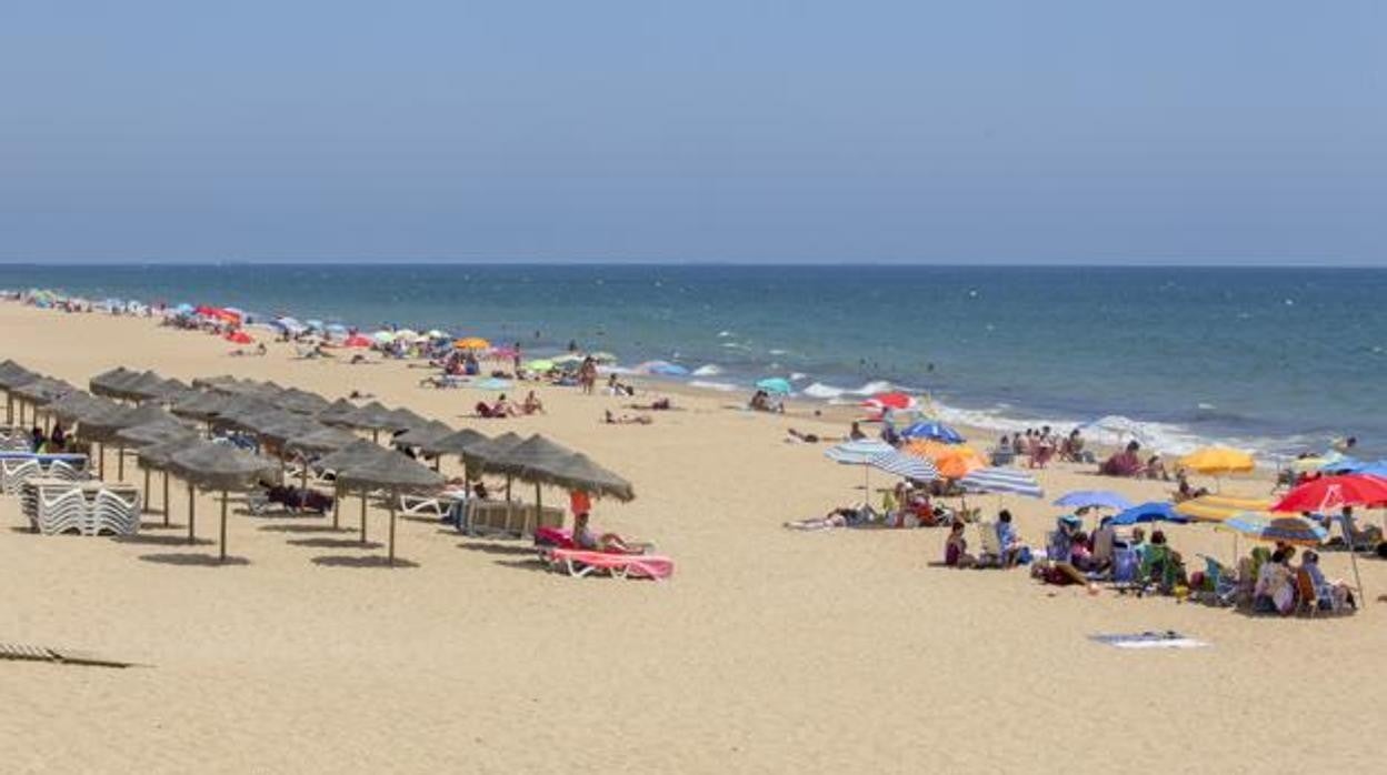 Una de las playas de Punta Umbría