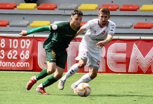 El Córdoba, este domingo, ante el Utrera (1-1)