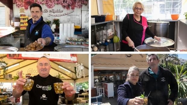 Córdoba 'caracolea' | La vida en los puestos del manjar de primavera, desde dentro