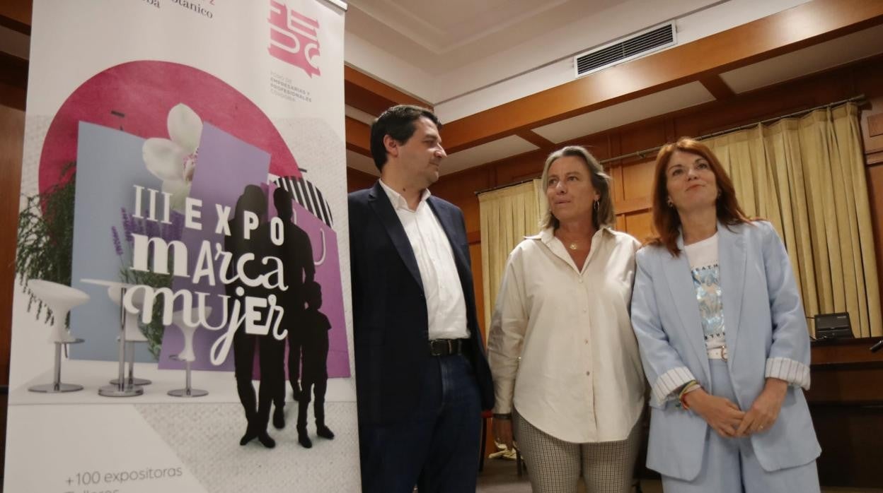 El alcalde, durante la presentación de la exposición Marca Mujer