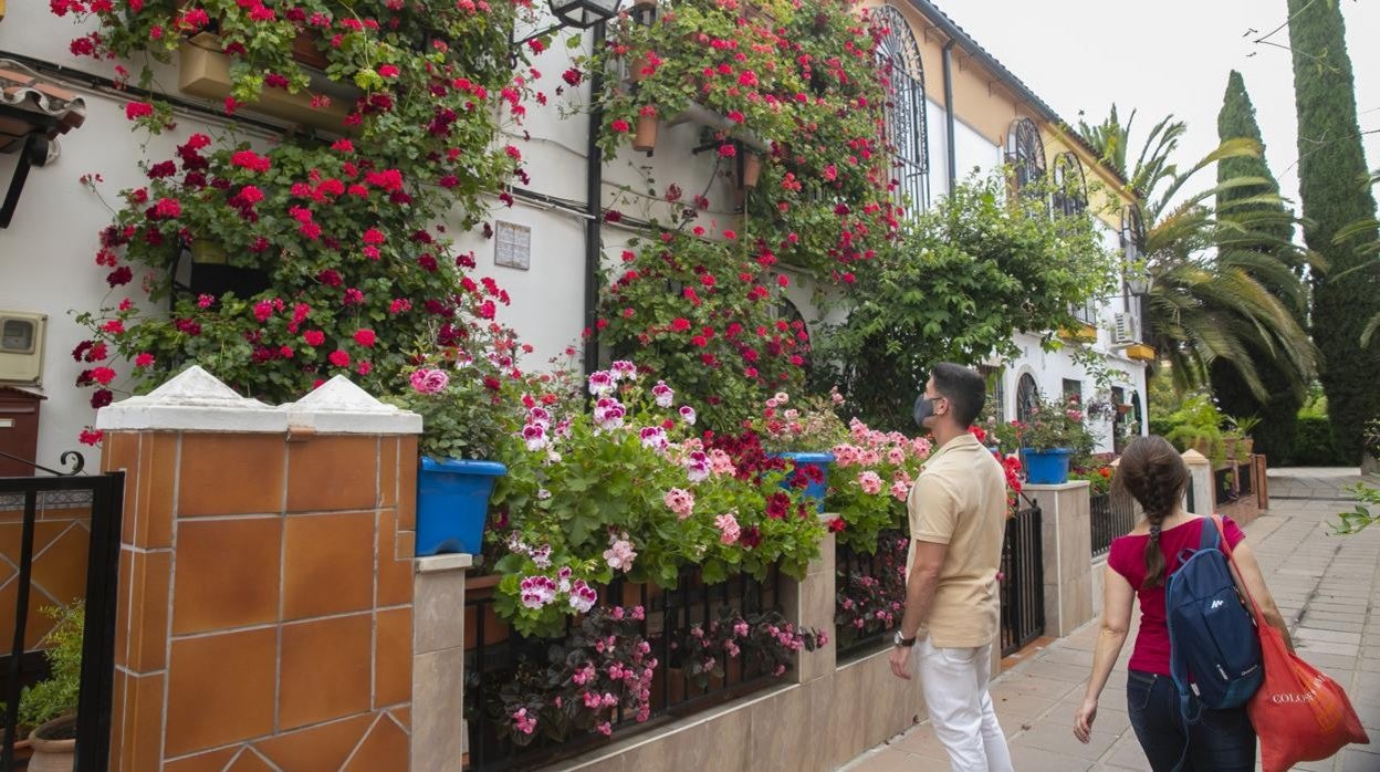 Imagen de una de las casas participantes en el Concurso de Rejas y Balcones de 2021