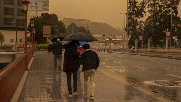 La lluvia que llega a Andalucía: ¿otra vez la calima?