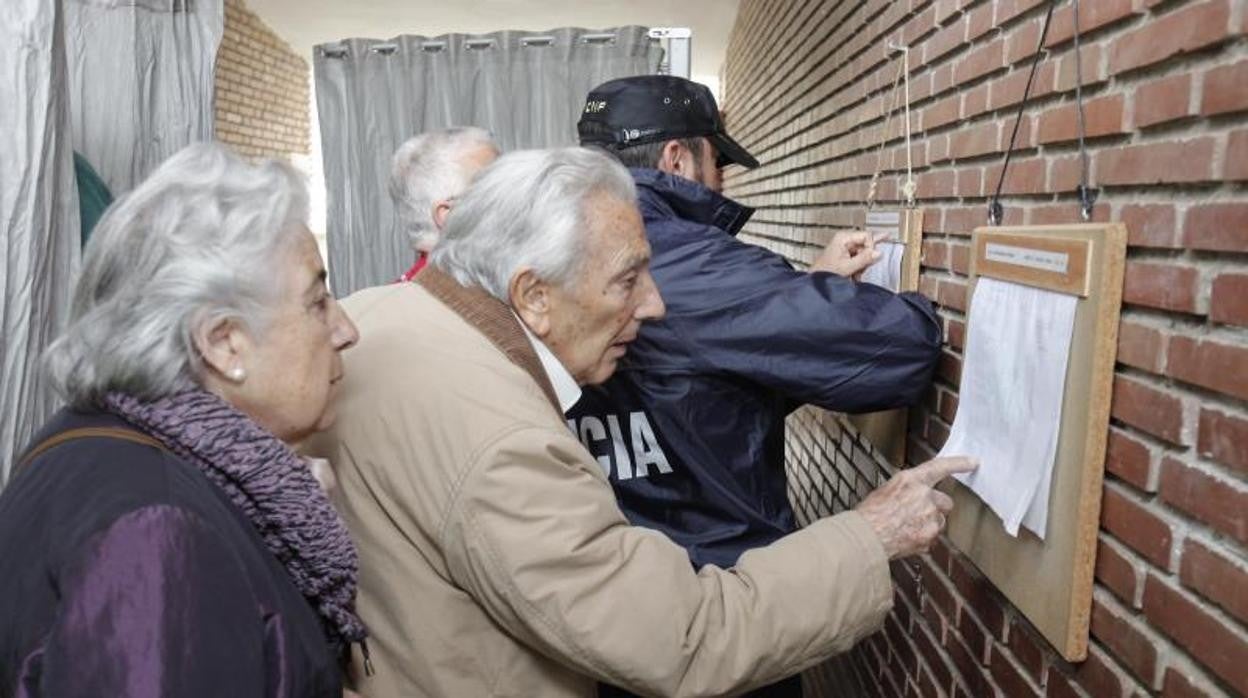 Elecciones andaluzas en Córdoba en una imagen de archivo