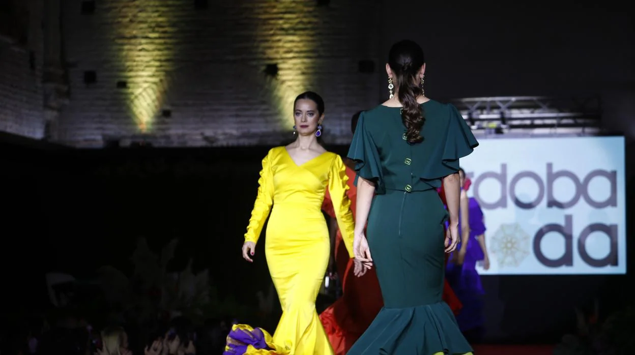 Desfile de moda flamenca en Córdoba