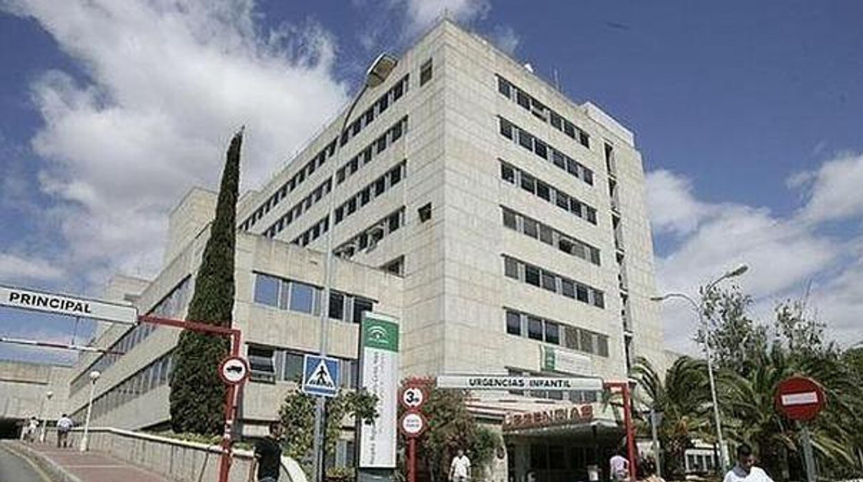 Hospital de Málaga donde estaba el niño