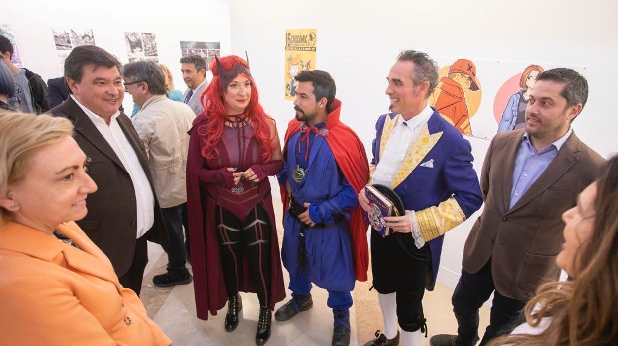 Inauguración del Salón del Comic en Huelva