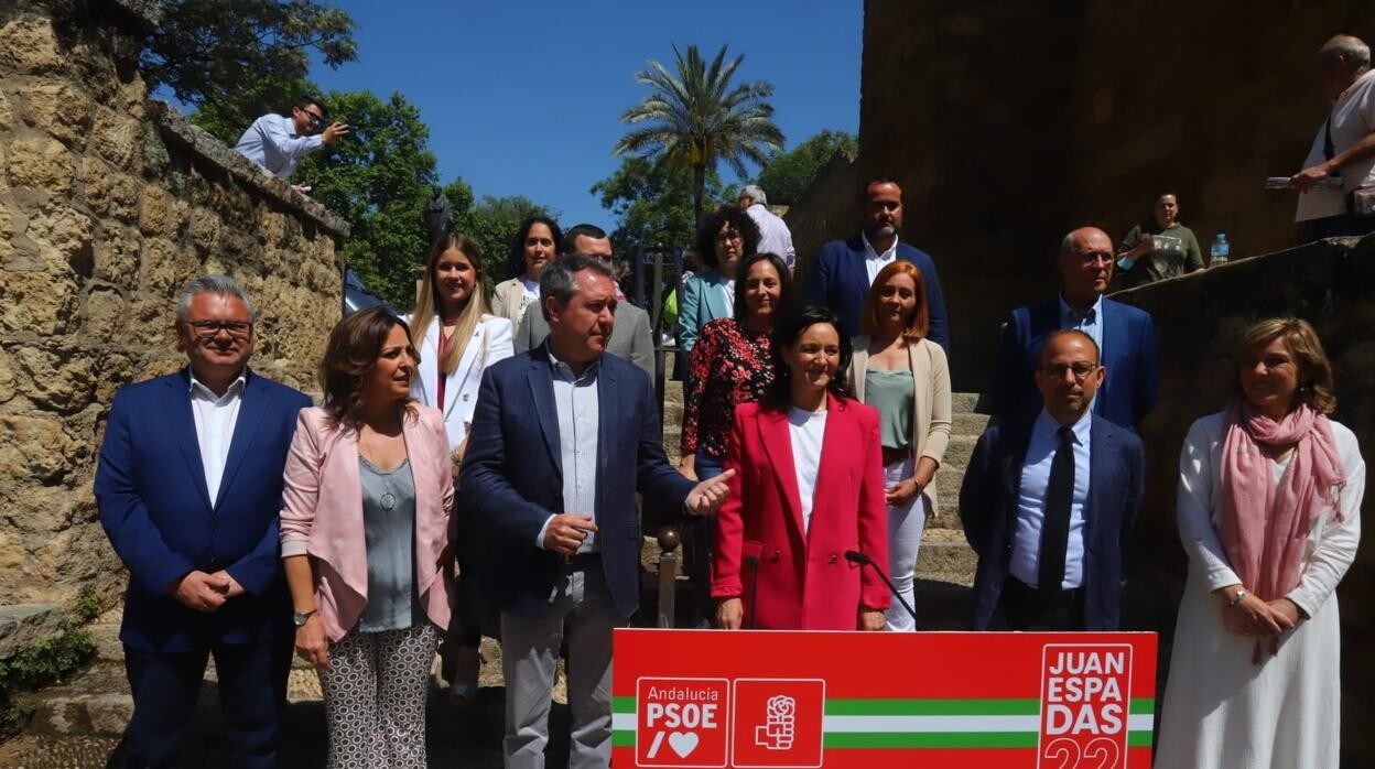 Acto de presentación de la candidatura del PSOE con Juan Espadas