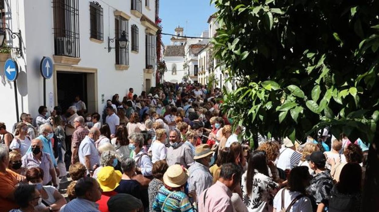 Colas en los Patios de Córdoba este fin de semana