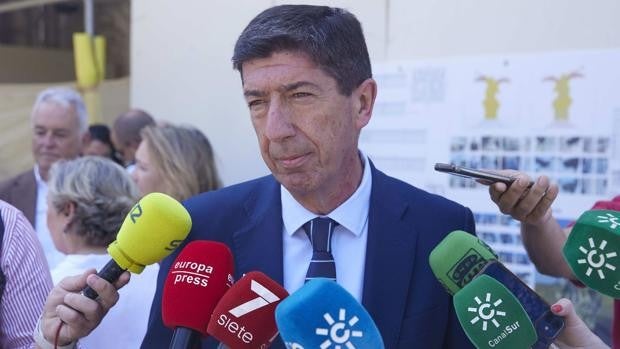 Juan Marín: «Juanma Moreno sabe que no va a poder gobernar en solitario»