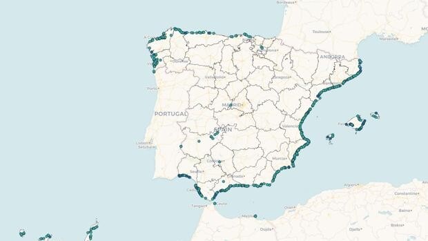 Andalucía, la comunidad con mayor aumento de playas con Bandera Azul este año, con 122