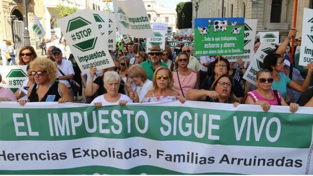 Baja la recaudación del impuesto de Sucesiones y Donaciones en Andalucía durante la legislatura