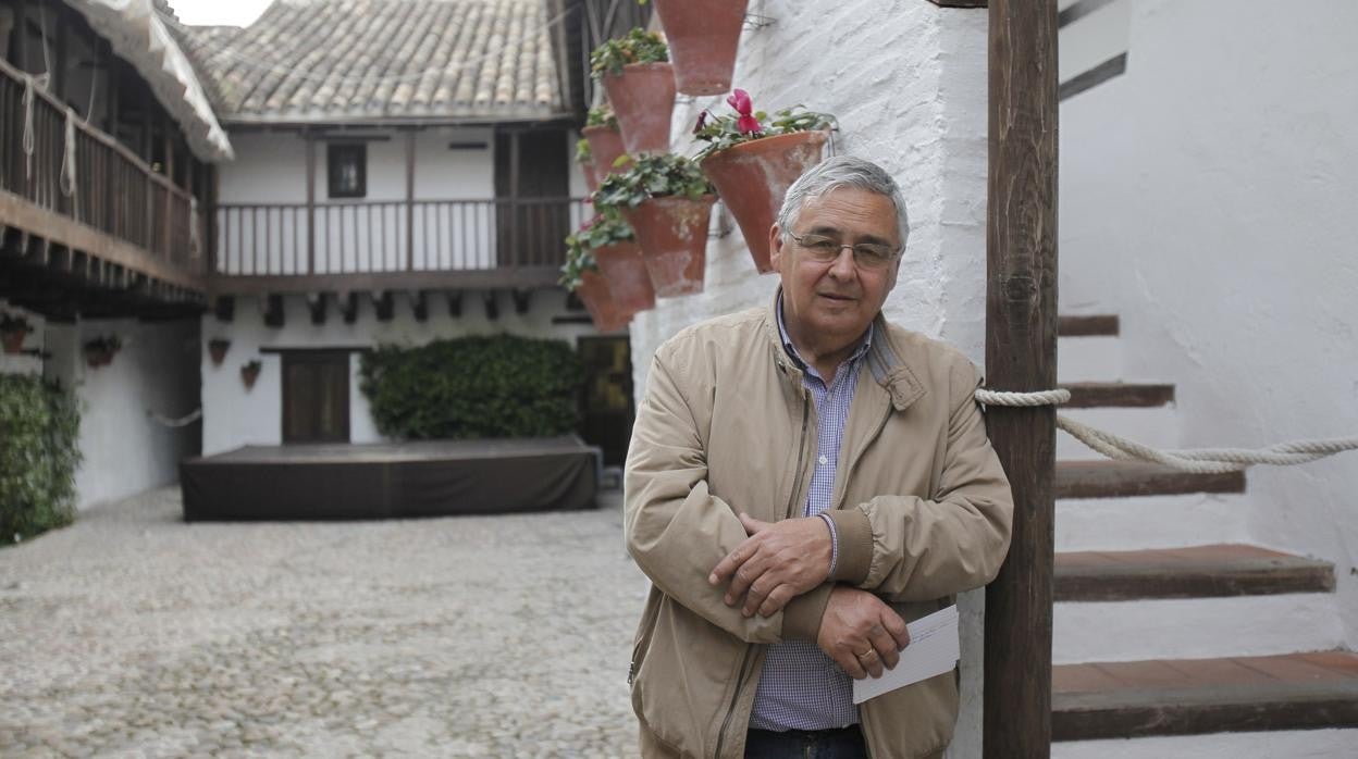 Manuel García Parody, en la Posada del Potro de Córdoba