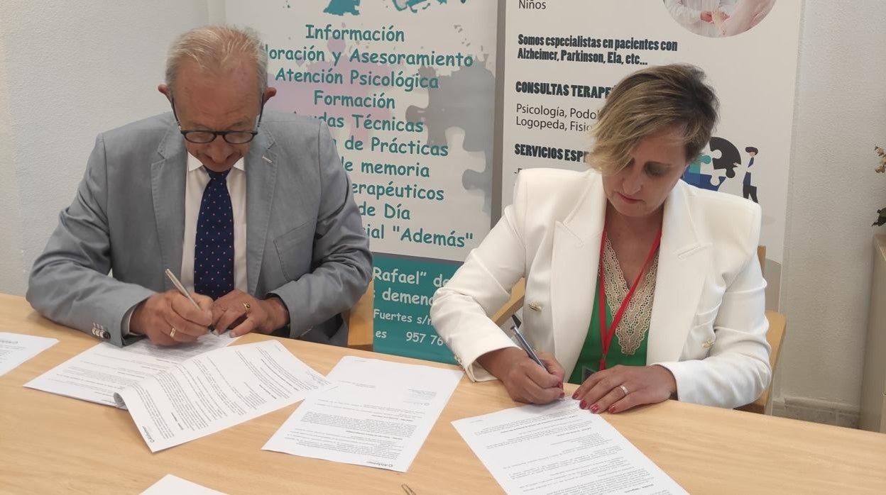 Acto de firma del convenio