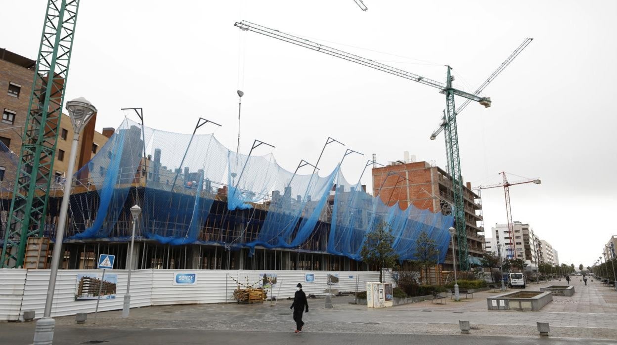 Imagen de una promoción de viviendas en construcción en Córdoba