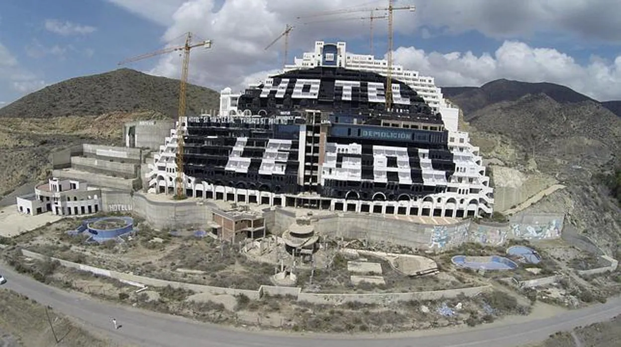 Imagen del hotel de El Algarrobico
