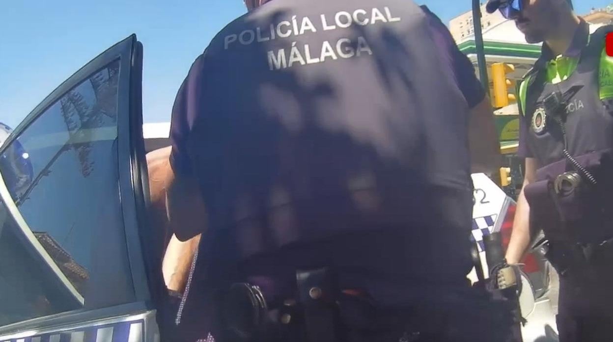 Momento de la detención