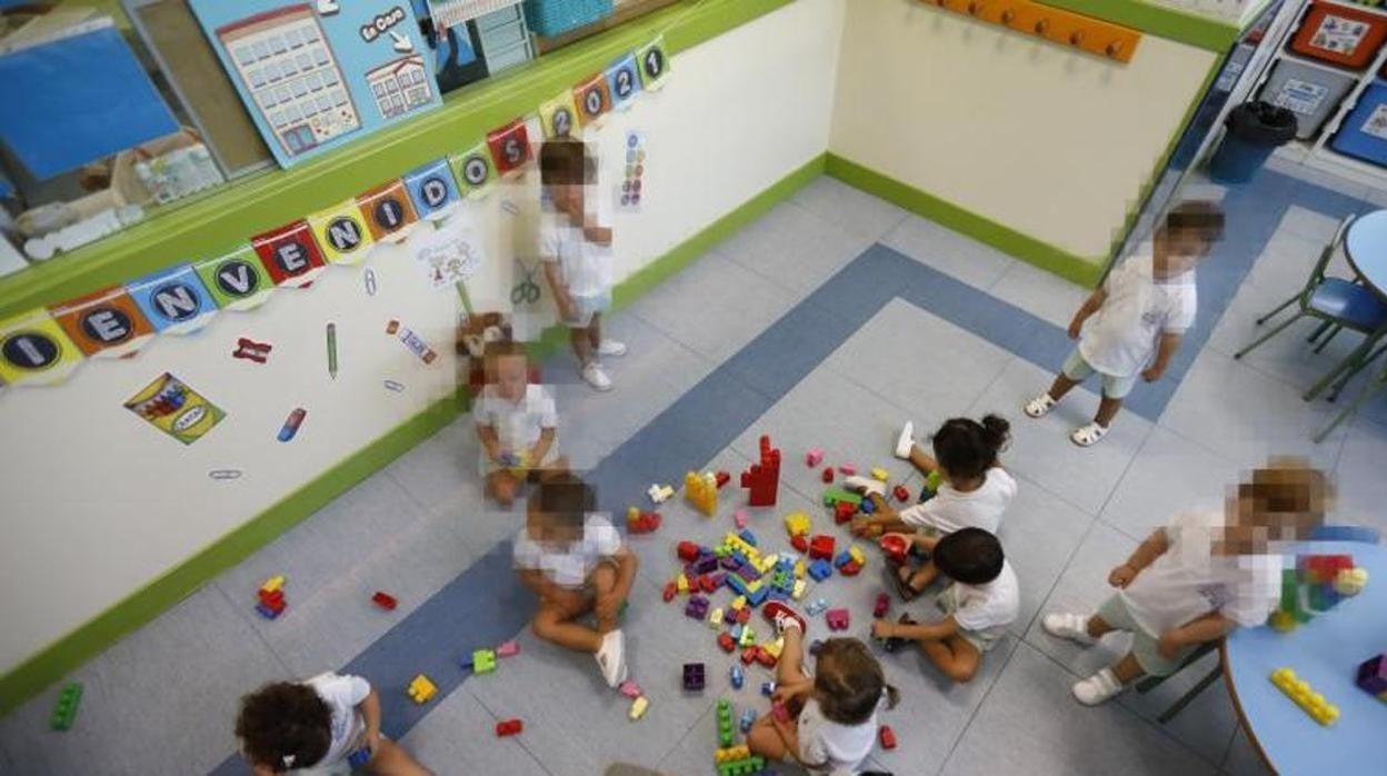 Niños en una escuela infantil de Córdoba