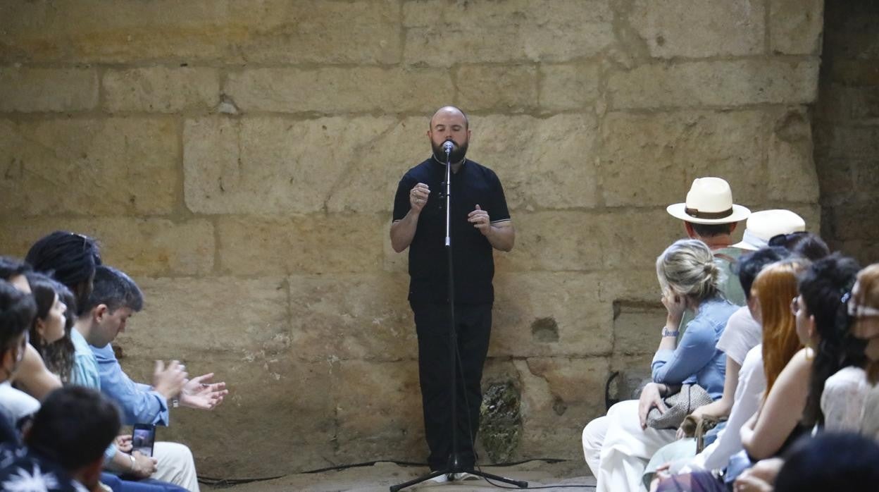 Niño de Elche en la apertura ayer del ciclo 'Pasaje del Agua'