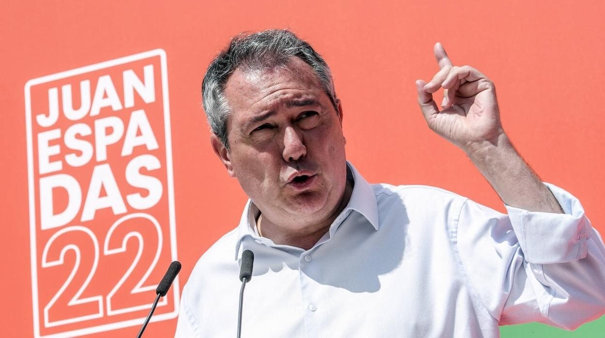 Juan Espadas, candidato del PSOE a la Presidencia de la Junta de Andalucía