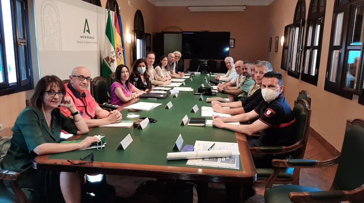 Reunión del comité del Plan Infoca de Córdoba en la mañana del lunes