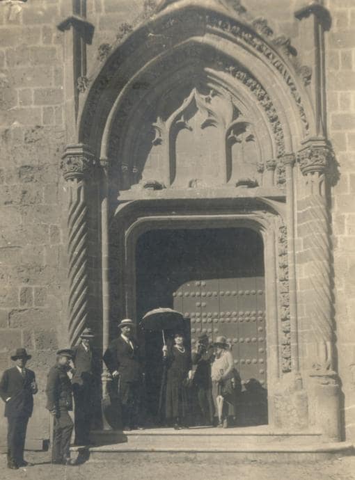 Fotografía antigua del monasterio de San Jerónimo