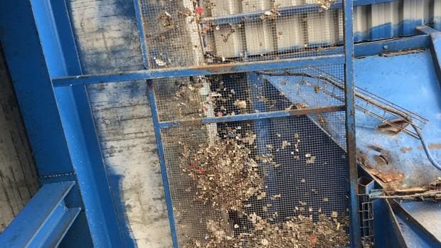 Denuncian ante Trabajo el riesgo de derrumbe de la planta de residuos de Epremasa en Montoro