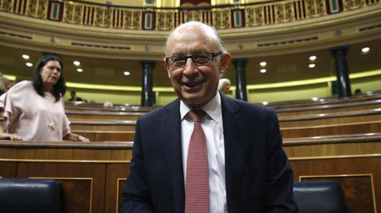 El exministro de Hacienda Cristóbal Montoro