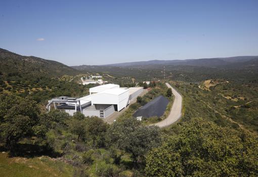 Vista de las instalaciones de el Centro de Almacenamiento de Residuos Radioactivos