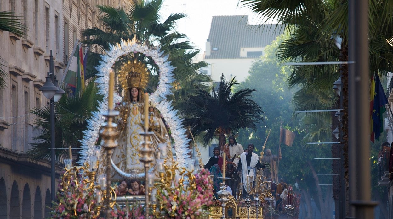 Procesión Magna de Huelva en 2016