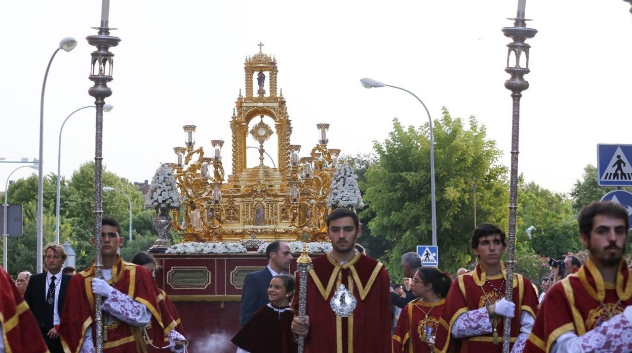 Procesión del Corpus de la hermandad de la Sagrada Cena