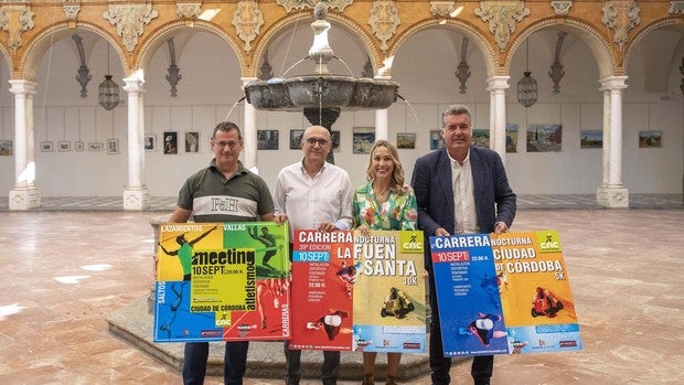 Fiesta del atletismo en Córdoba con tres pruebas populares y de élite para el 10 de septiembre