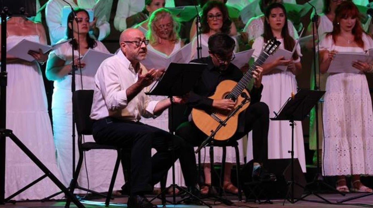 Un momento del concierto en homenaje a Luis Bedmar