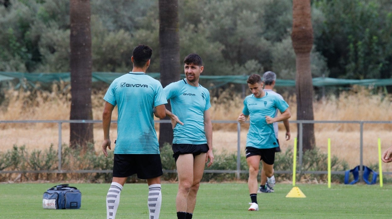 Los jugadores del Córdoba entrenan en la Ciudad Deportiva