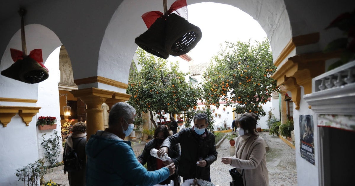 Uno de los patios abiertos en Navidad el año pasado