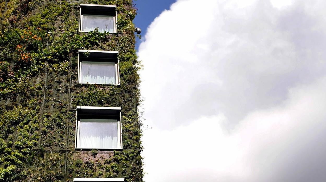 Los jardines verticales del Hotel Athenaeum de Londres.