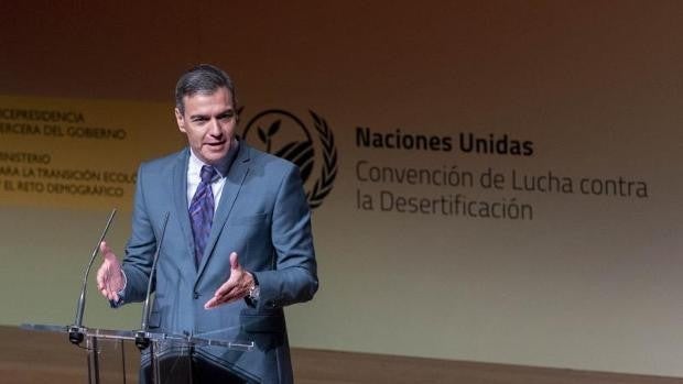 Pedro Sánchez: «Negar el cambio climático es un insulto a la inteligencia»