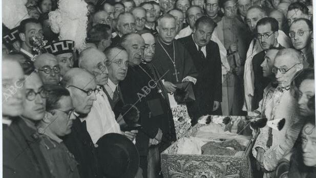 El santo emparedado en Madrid durante la Guerra Civil